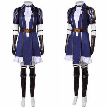League of Legends Caitlyn Kiramman Cosplay Disfraz Adulto Hombre Mujer Traje De Carnaval Halloween Fiesta